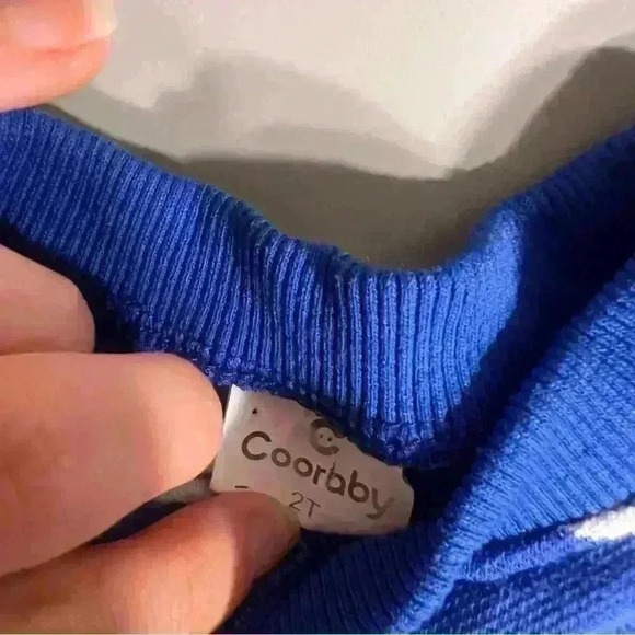 Thick durable toddler boy long sleeve striped jersey tee shirt size 2T no flaws - Picture 4 of 4